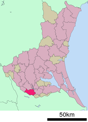 Lage Torides in der Präfektur