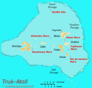 Das Truk-Atoll