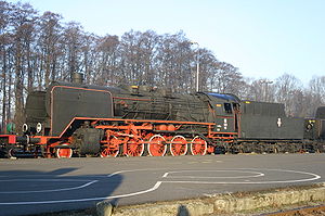 Dampflok der Baureihe 50