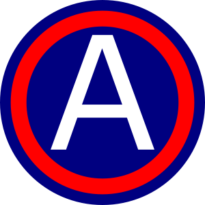 Schulterabzeichen der 3. US-Armee