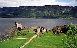 Burg Urquhart und der Loch Ness