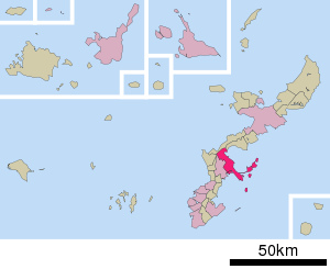 Lage Urumas in der Präfektur