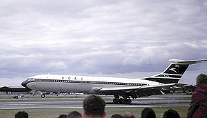 VC10 der Fluggesellschaft BOAC