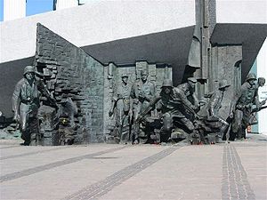 Denkmal des Aufstandes in Warschau