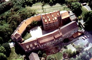 Burg Fürsteneck - Luftaufnahme