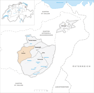 Karte von Gonten