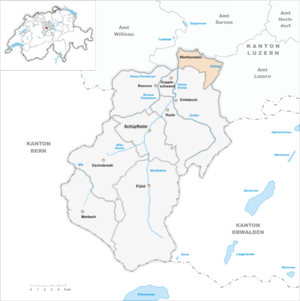 Karte von Werthenstein