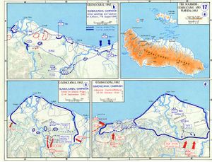 Kämpfe auf Guadalcanal 1942
