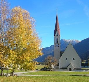 Pfarrkirche in Elbigenalp