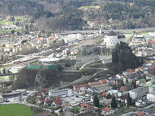 Wahrzeichen der Stadt: Festung Kufstein