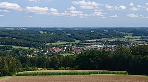 Grafendorf von Nordwesten