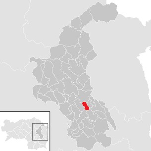 Lage der Gemeinde Preßguts im Bezirk Weiz (anklickbare Karte)