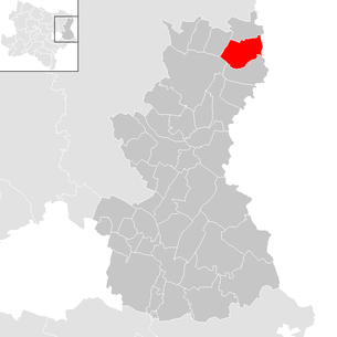 Lage der Gemeinde Ringelsdorf-Niederabsdorf im Bezirk Gänserndorf (anklickbare Karte)