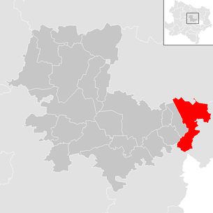 Lage der Gemeinde St. Andrä-Wördern im Bezirk Tulln (anklickbare Karte)