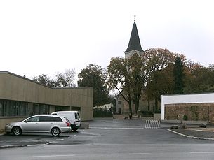 Pfarrkirche und Gemeindezentrum in St. Egyden