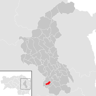 Lage der Gemeinde Ungerdorf im Bezirk Weiz (anklickbare Karte)