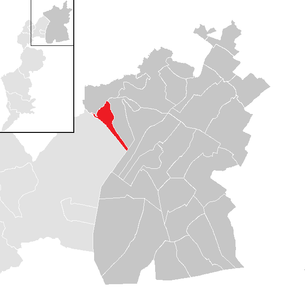 Lage der Gemeinde Winden am See im Bezirk Neusiedl am See (anklickbare Karte)
