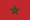 Die Nationalflagge Marokkos