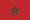 Die Nationalflagge Marokkos