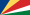Die Nationalflagge der Seychellen