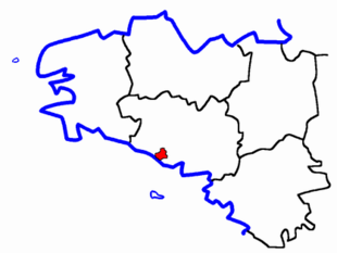 Lage des Kantons Belz