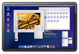 Screenshot von Dreamlinux 3.5