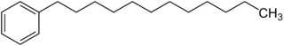 Strukturformel von Dodecylbenzol