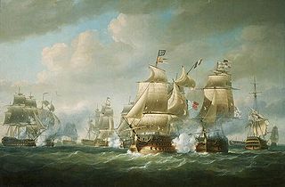 Duckworth's Action off San Domingo, 6 February 1806.jpg