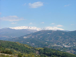 Die Serra da Estrela von Südosten