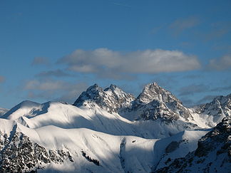 Krottenspitze, Öfnerspitze und Großer Krottenkopf