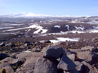Eyjafjallajökull aus Richtung Sólheimajökull