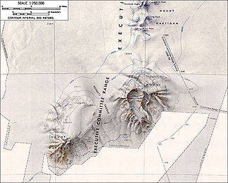 Topografische Karte von Mount Waesche (1:250.000)