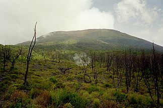 Der Nyiragongo im März 2004