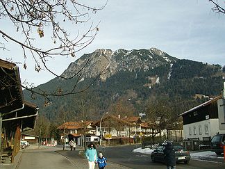 Oberstdorf: Rubihorn (l.) und Gaisalphorn