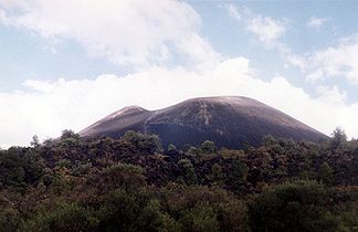 Der Vulkan Paricutín in Mexiko.
