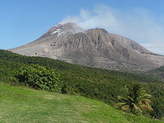 Der Vulkan Soufriere Hills
