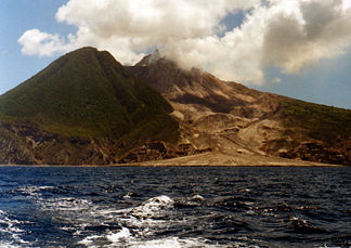 Der Vulkan Soufriere Hills