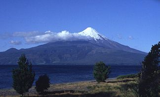 Vulkan Osorno am Llanquihue-See