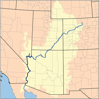 Einzugsgebiet des Colorado River