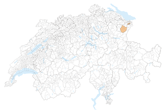 Lage Kanton Appenzell Innerrhoden