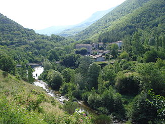 Der Fluss bei Bez-et-Esparon