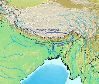 Stromgebiet des Brahmaputra