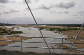 Brücke über den Save in Mosambik+