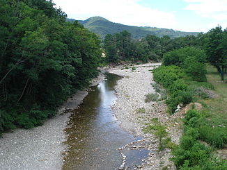 Der Fluss bei Cendras