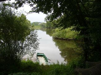 Die Mündung in die Loire