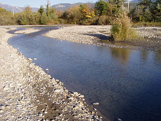 Der Fluss bei Bras-d’Asse