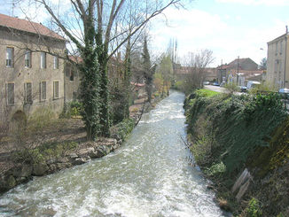 Der Fluss in Roanne