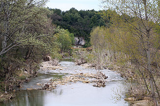Der Fluss bei Beaumettes
