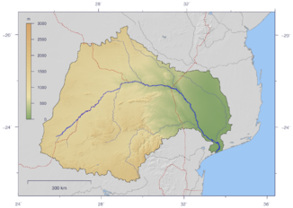 Das Einzugsgebiet des Limpopo