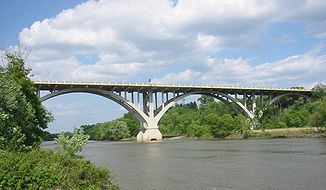 Mendota Bridge über den Minnesota River